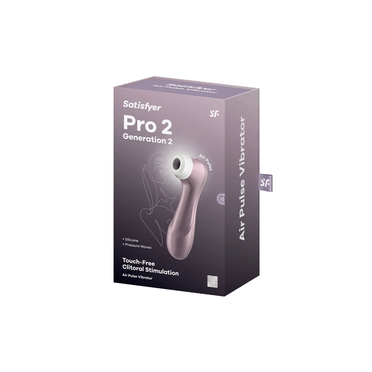 Pro 2 Luftpulsstimulator Violett von Satisfyer Air Pulse kaufen | Fesselliebe