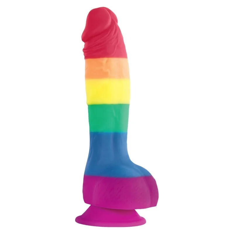 Lgbt Flagge Dildo 15 cm von Pride kaufen | Fesselliebe