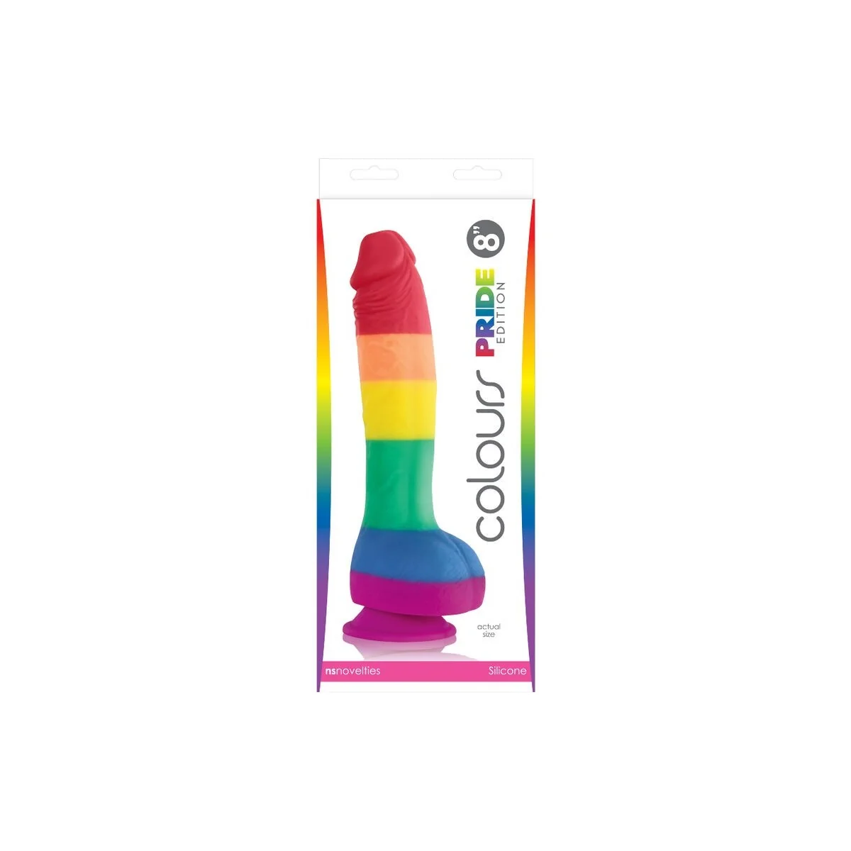 Lgbt Flag Dildo 19 cm von Pride kaufen | Fesselliebe