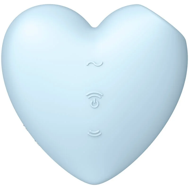Cutie Heart Air Pulse Stimulator & Vibrator Blau von Satisfyer Air Pulse kaufen | Fesselliebe 2