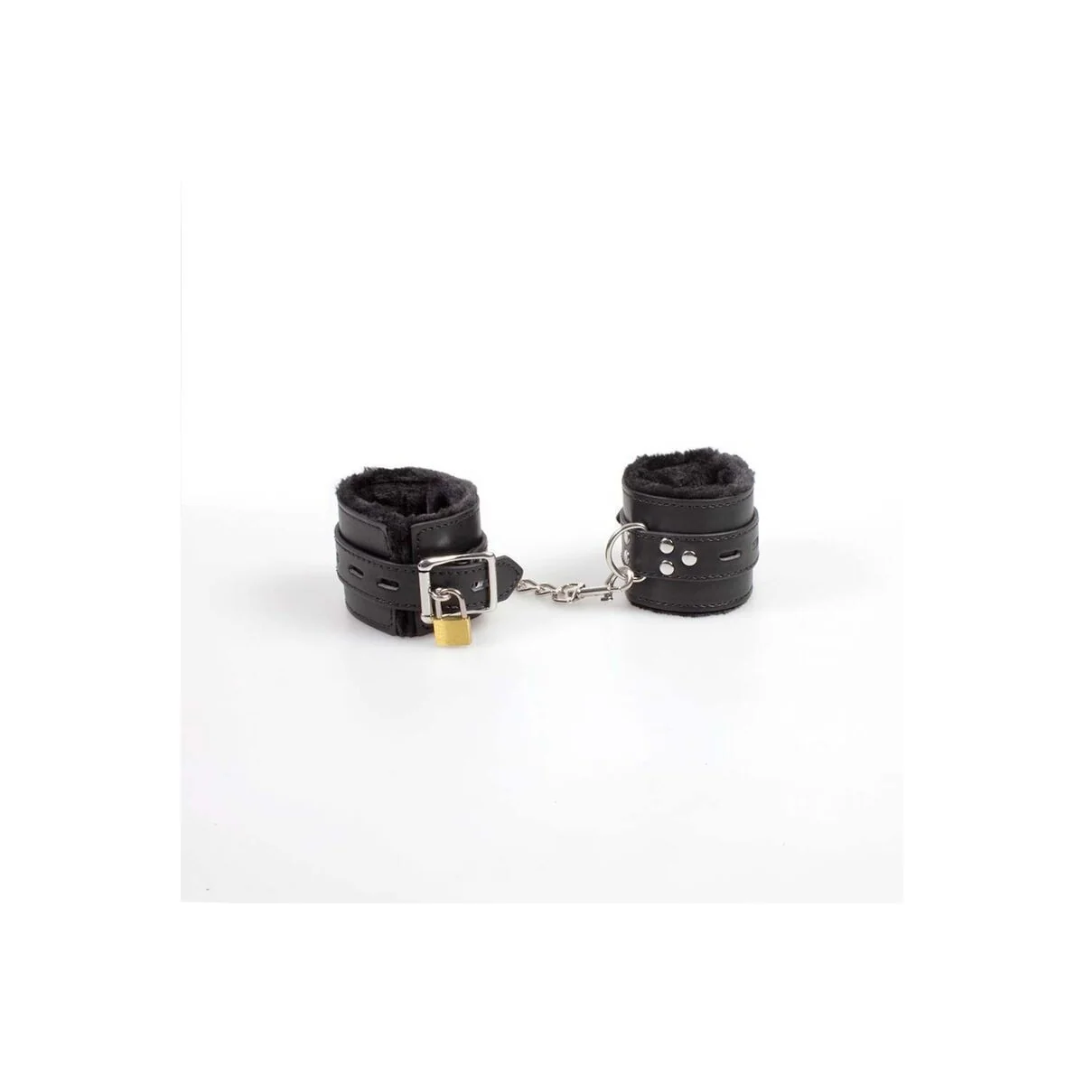 Schwarze Bondage-Handschellen Bdsm-Kollektion von Secretplay 100% Fetish kaufen | Fesselliebe