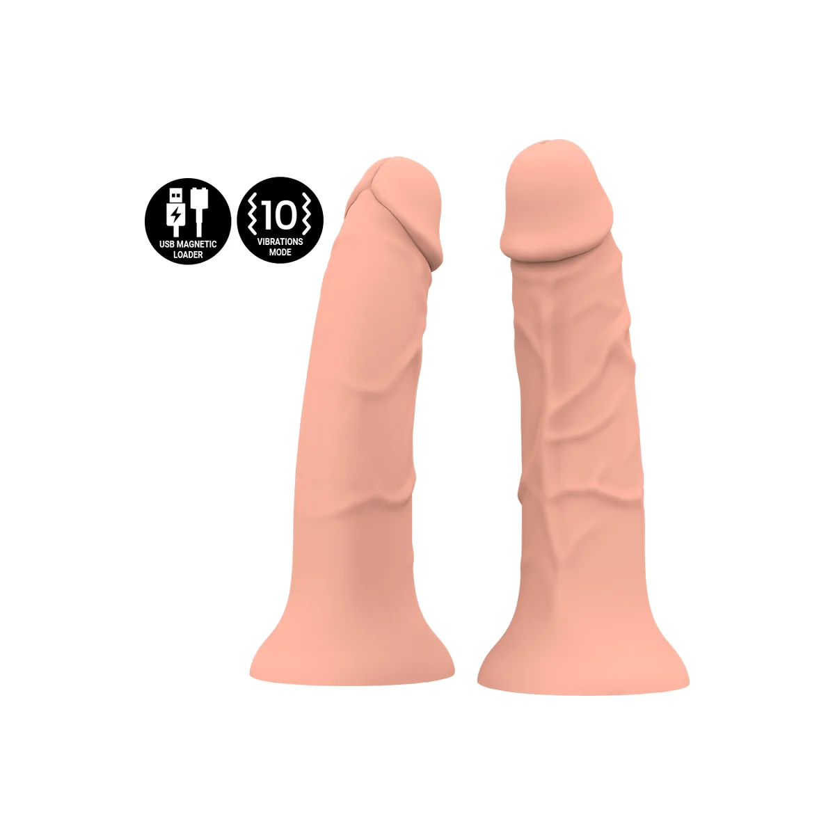 Asher Original Dildo M - Vibrator Kompatibel mit Watchme Wireless Technology von Mythology Fantasy Dildo kaufen | Fesselliebe