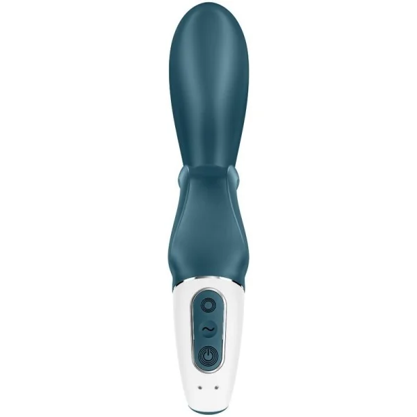 Hug Me Rabbit Vibrator App Blau von Satisfyer Connect kaufen | Fesselliebe