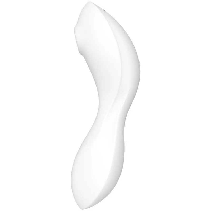 Curvy Trinity 5 Air Pulse Stimulator & Vibrator App Weiss von Satisfyer Connect kaufen | Fesselliebe 2