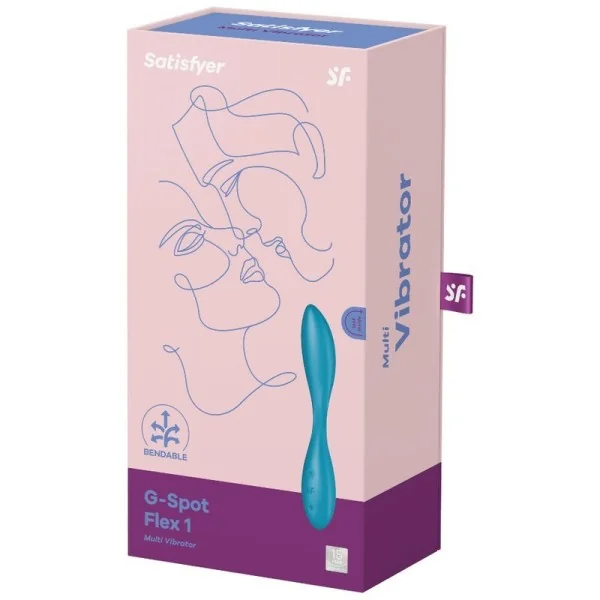 G-Spot Flex 1 Multivibrator Blau von Satisfyer Vibrator kaufen | Fesselliebe