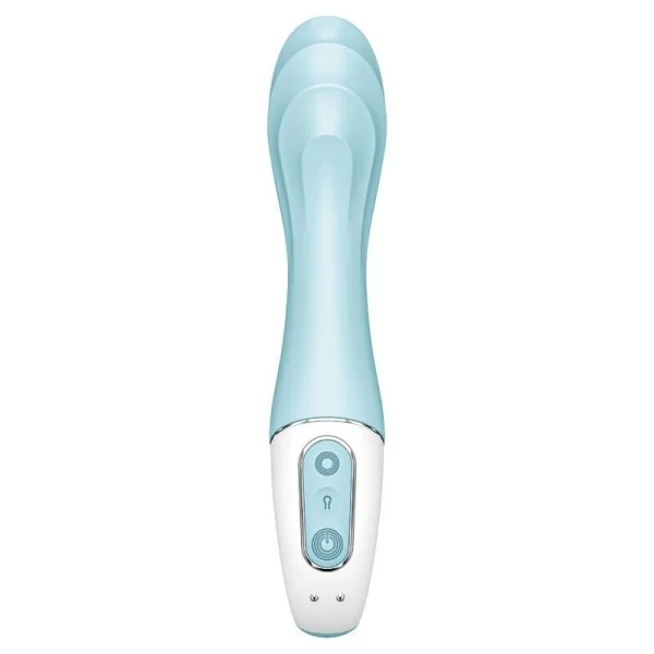Air Pump Vibrator 5+ Aufblasbare G-Spot-Vibrator-App Blau von Satisfyer Connect kaufen | Fesselliebe