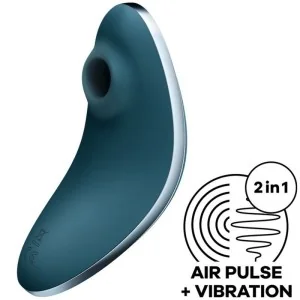 Vulva Lover 1 Luftpulsstimulator & Vibrator Blau von Satisfyer Air Pulse kaufen | Fesselliebe