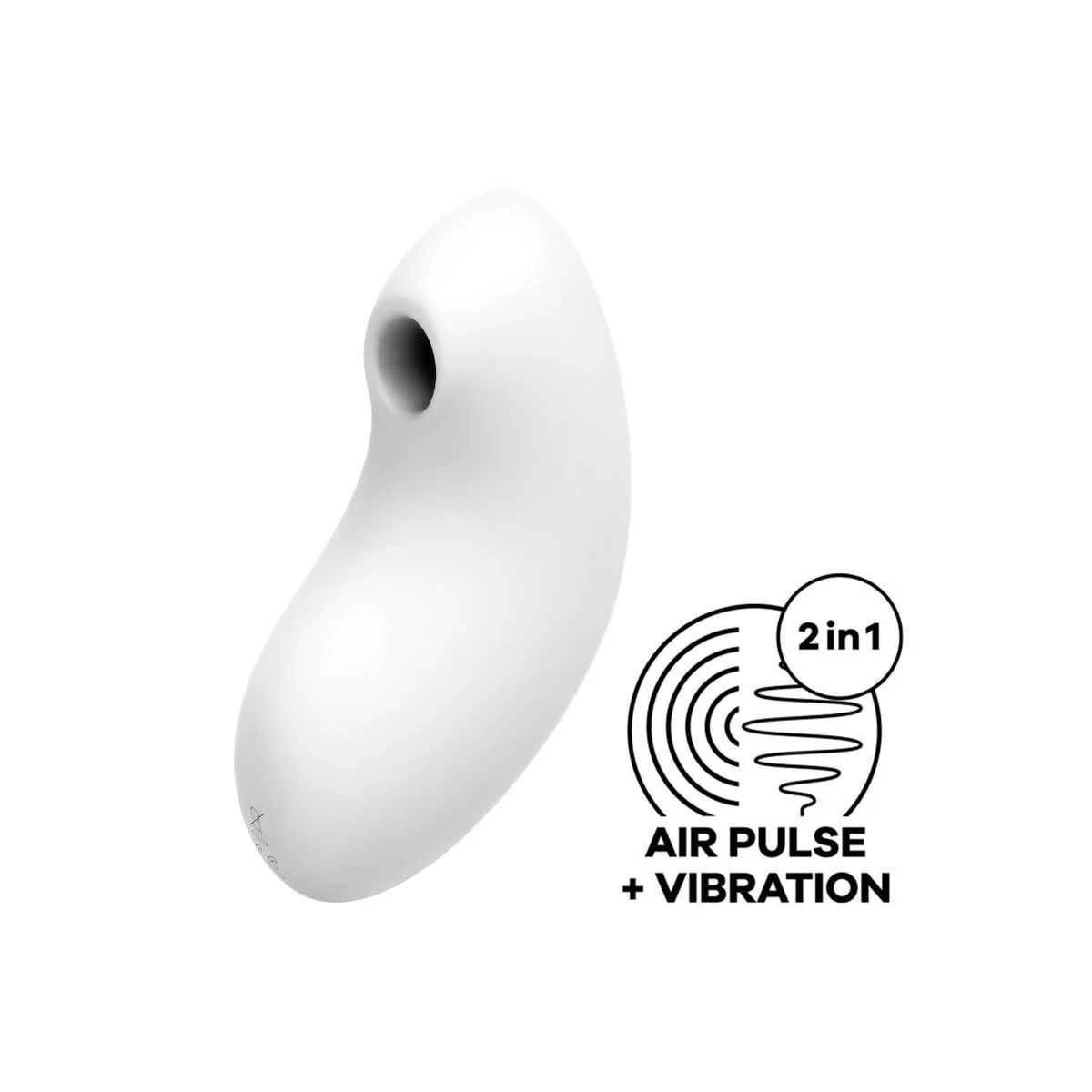 Vulva Lover 2 Luftpulsstimulator & Vibrator Weiss von Satisfyer Air Pulse kaufen | Fesselliebe