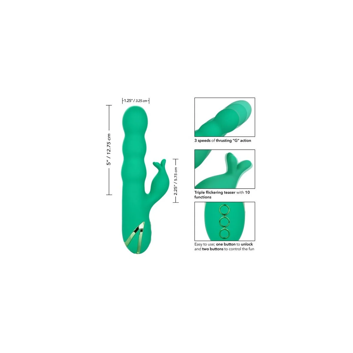 Sonoma Satisfier Grün von Calexotics kaufen | Fesselliebe