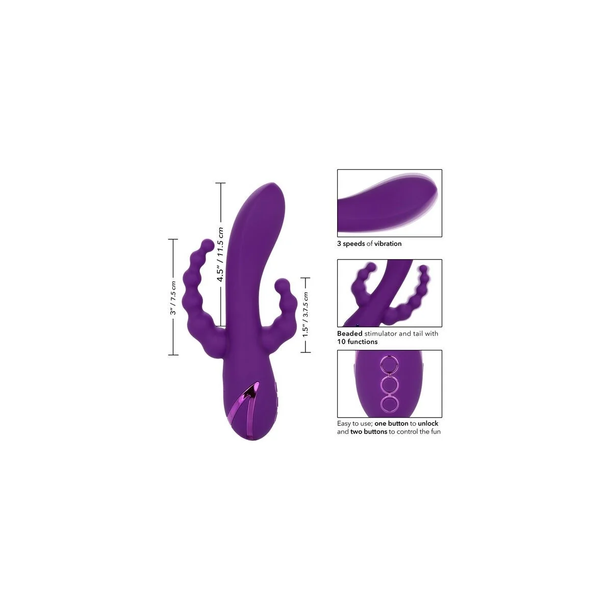 Long Beach Bootylicious Lila von Calexotics kaufen | Fesselliebe