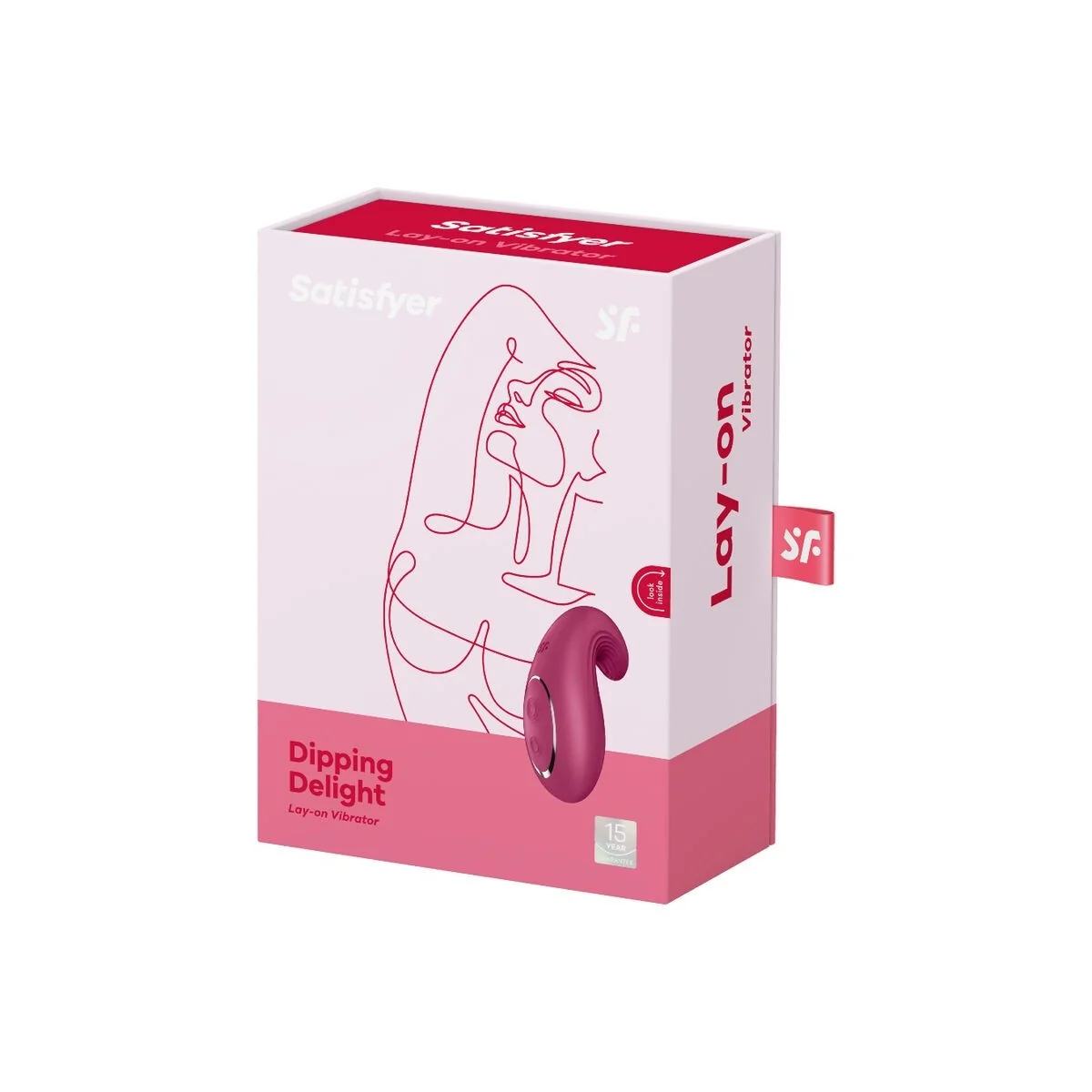 Dipping Delight Auflegvibrator Rot von Satisfyer Layons kaufen | Fesselliebe