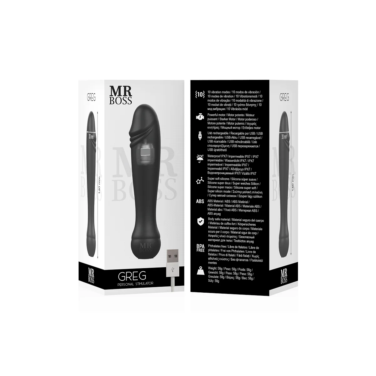 Greg Personal Stimulator von Mr. Boss kaufen | Fesselliebe
