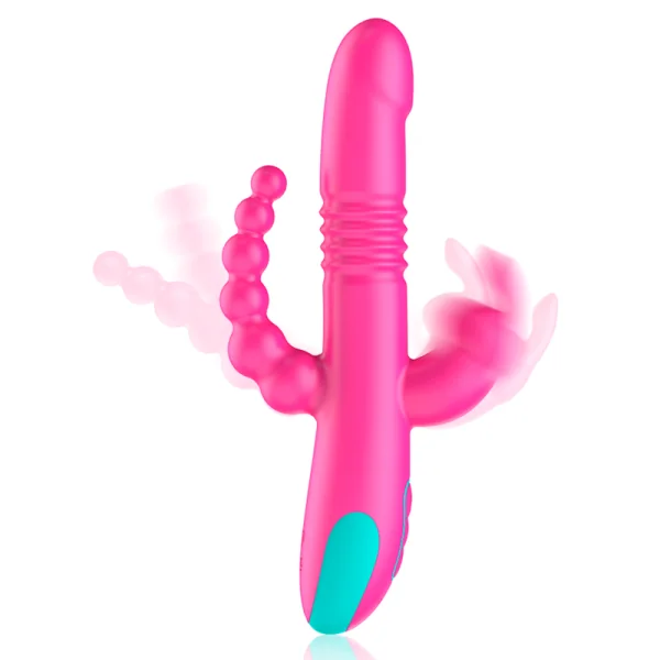 Donald Dreifache Stimulation: Anal, G-Spot & Klitorale Watchme Wireless-Technologie Kompatibel von Happy Loky kaufen | Fesselliebe