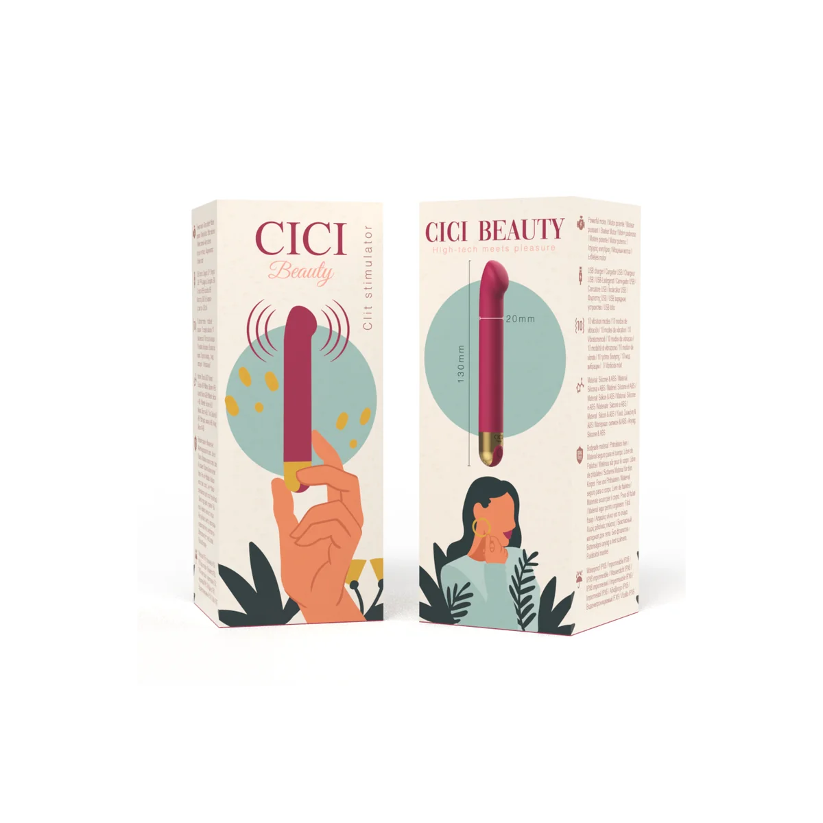 Premium-Silikon-Klitzer-Stimulator von Cici Beauty kaufen | Fesselliebe