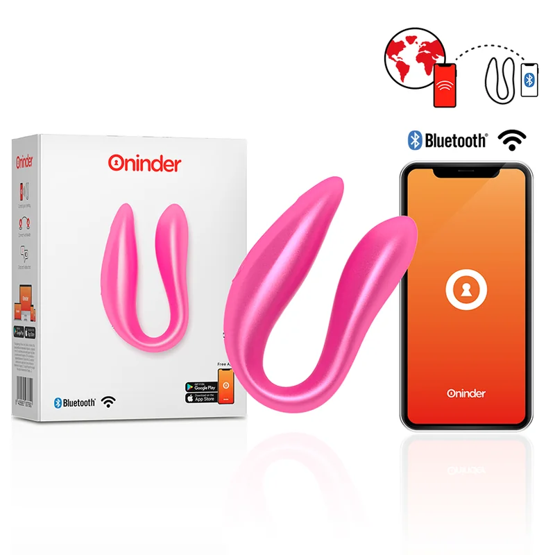 Lisboa G-Spot- und Klitoralstimulator Rosa - mit kostenloser App von Oninder kaufen | Fesselliebe
