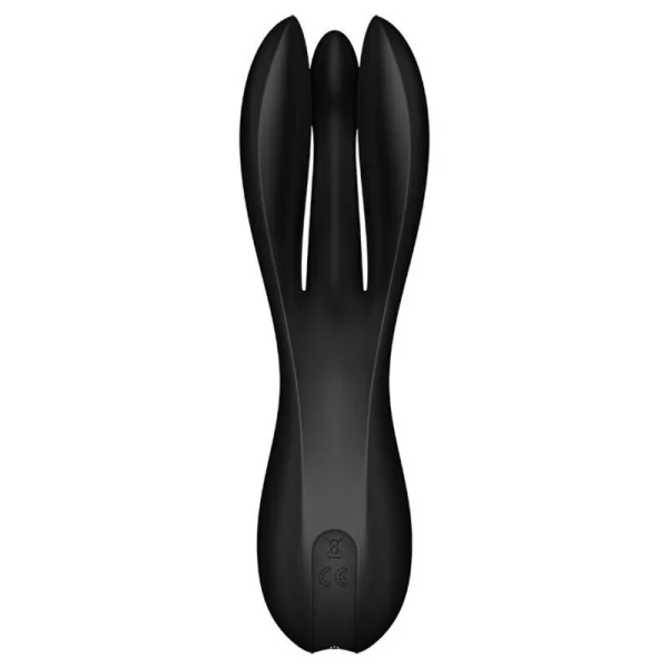 Threesome 2 Vibrator Schwarz von Satisfyer Vibrator kaufen | Fesselliebe