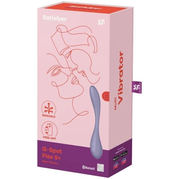 G-Spot Flex 5 Multi Vibrator Lila von Satisfyer Vibrator kaufen | Fesselliebe