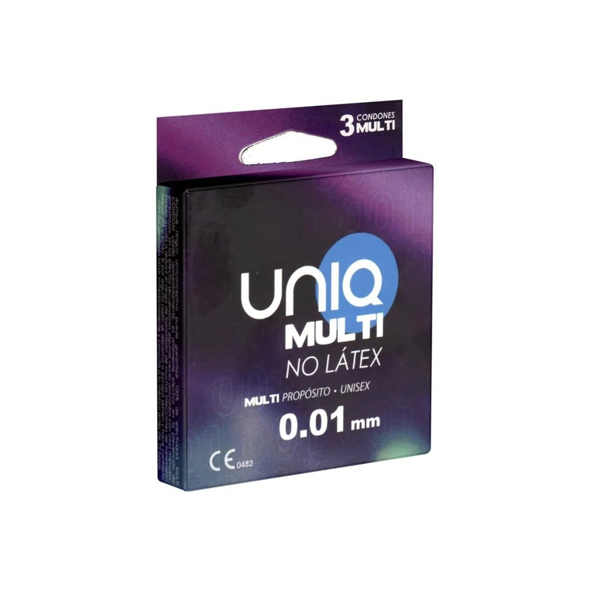 Multi Latexfreie Kondome 3 Stück von Uniq kaufen | Fesselliebe