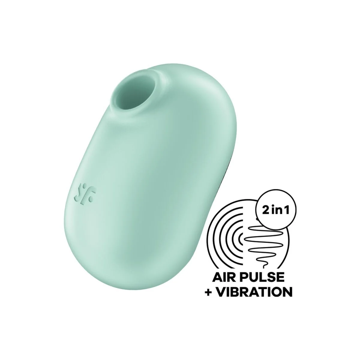 Pro To Go 2 Doppelter Luftpulsstimulator & Vibrator Grün von Satisfyer Air Pulse kaufen | Fesselliebe