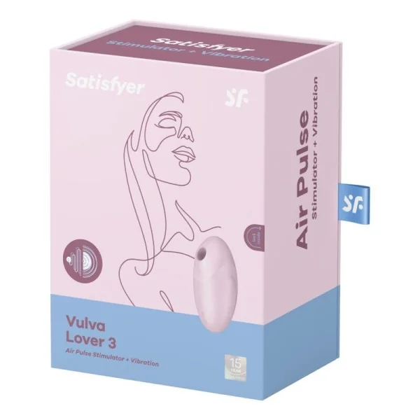 Vulva Lover 3 Luftpulsstimulator & Vibrator Rosa von Satisfyer Air Pulse kaufen | Fesselliebe