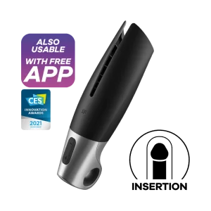 Power Masturbator Schwarz von Satisfyer Men kaufen | Fesselliebe