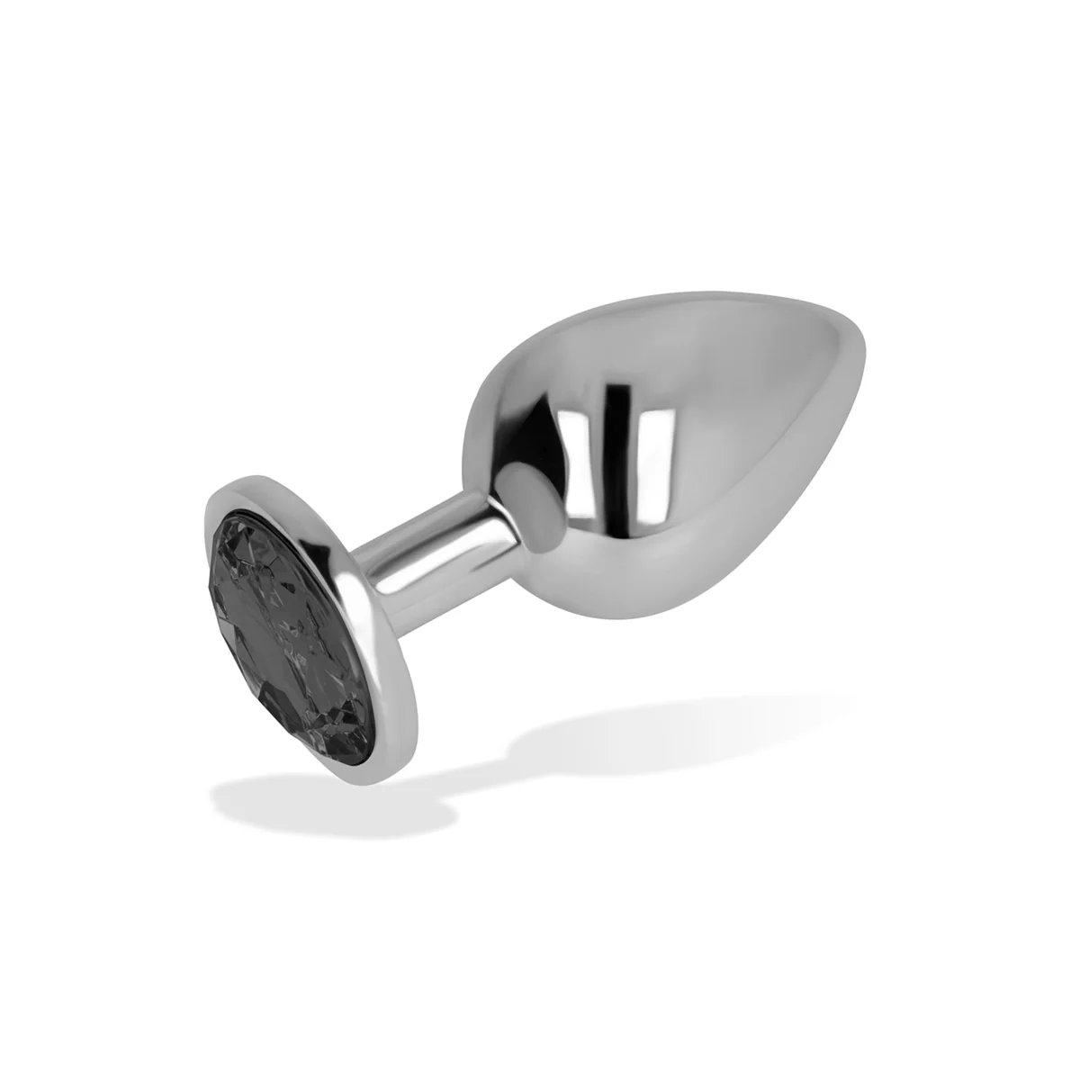 Analplug mit Schwarzem Kristall 8 cm von Ohmama Anal kaufen | Fesselliebe