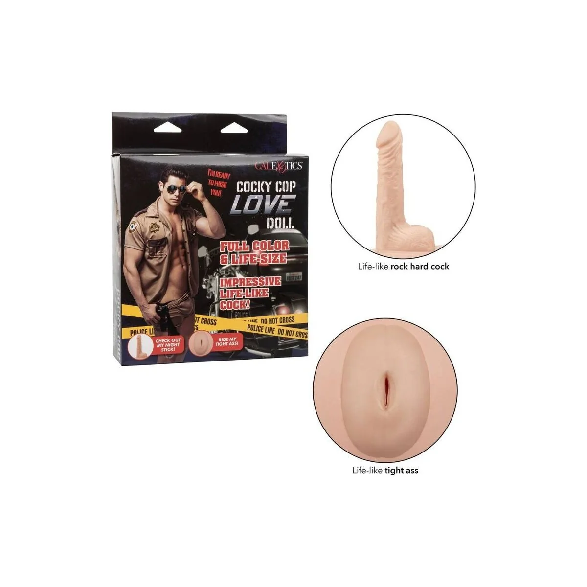 Cocky Cop Liebespuppe von Calexotics kaufen | Fesselliebe