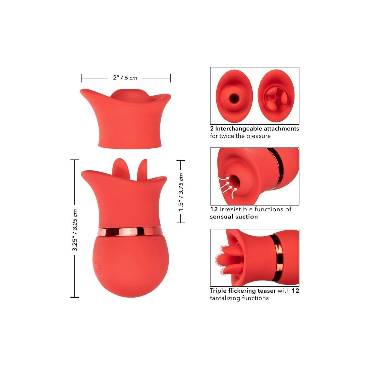 French Kiss Suck & Play Set von Calexotics kaufen | Fesselliebe