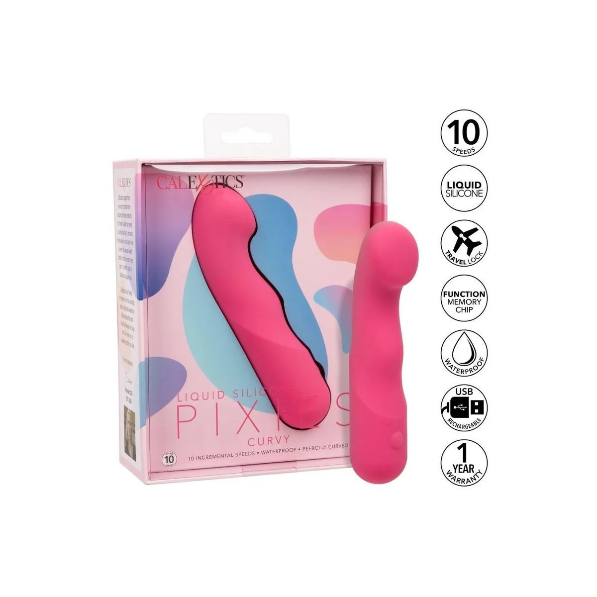 Pixies Curvy Rosa von Calexotics kaufen | Fesselliebe