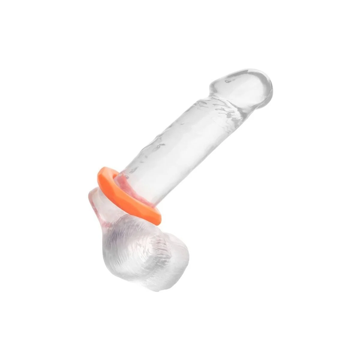 Alpha Sexagon Ring Orange von Calexotics kaufen | Fesselliebe