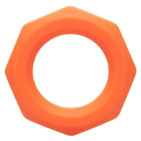 Alpha Sexagon Ring Orange von Calexotics kaufen | Fesselliebe
