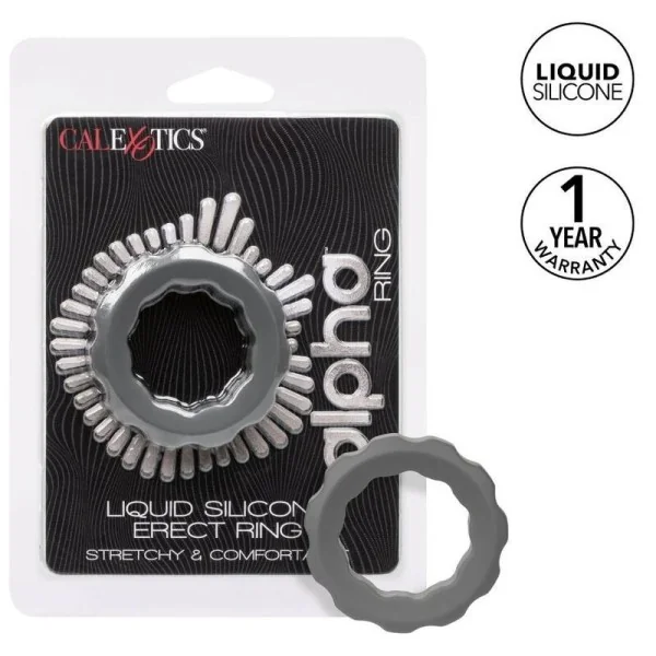 Alpha Erect Ring Grau von Calexotics kaufen | Fesselliebe