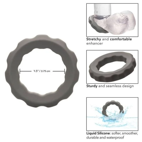 Alpha Erect Ring Grau von Calexotics kaufen | Fesselliebe