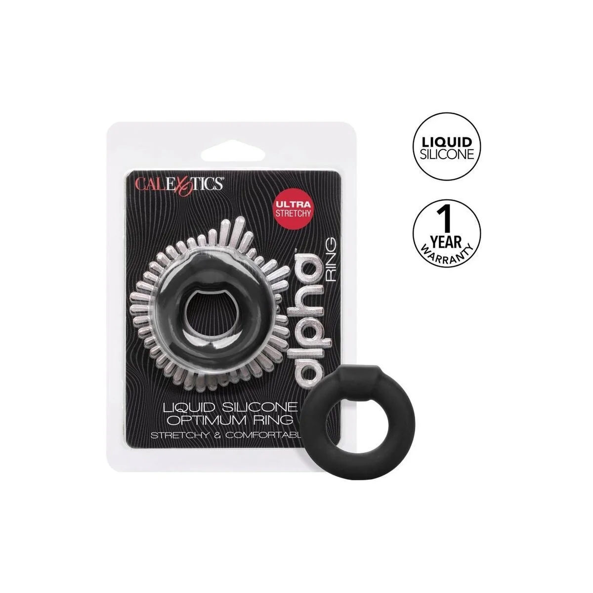 Alpha Optimum Ring Schwarz von Calexotics kaufen | Fesselliebe