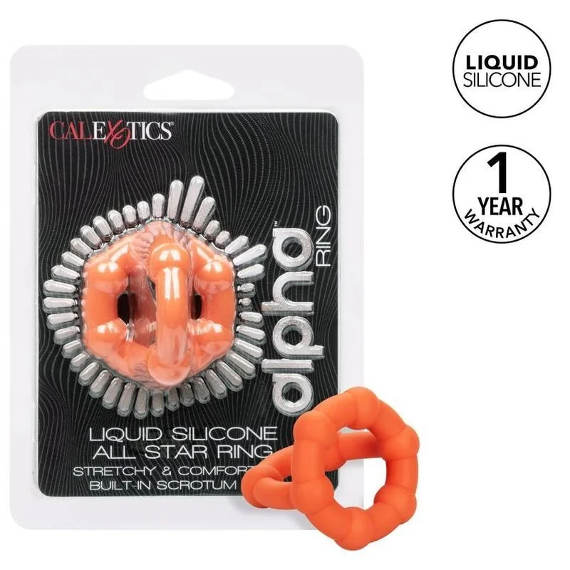 Alpha All Star Ring Orange von Calexotics kaufen | Fesselliebe 2