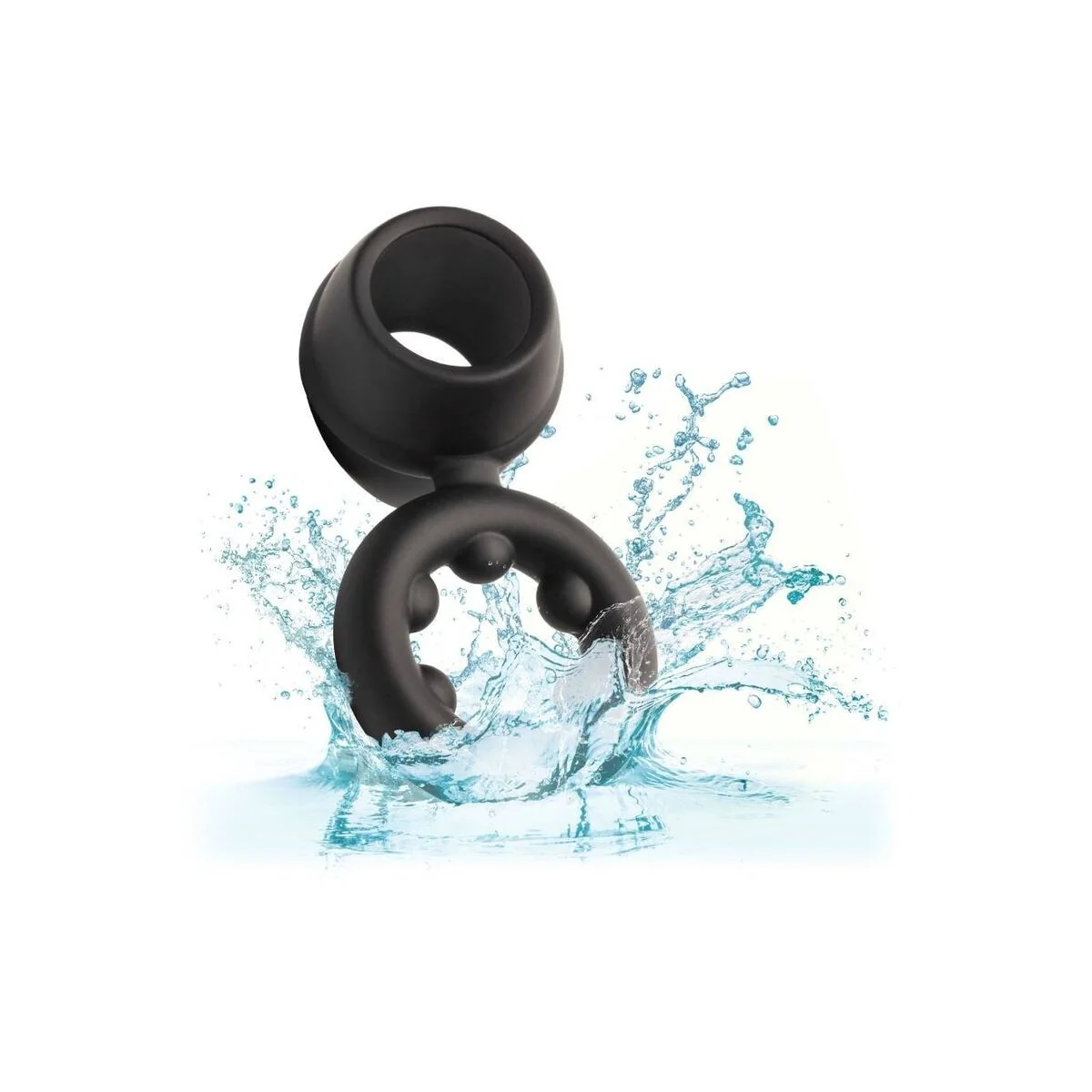 Alpha Dual Magnum Ring Schwarz von Calexotics kaufen | Fesselliebe