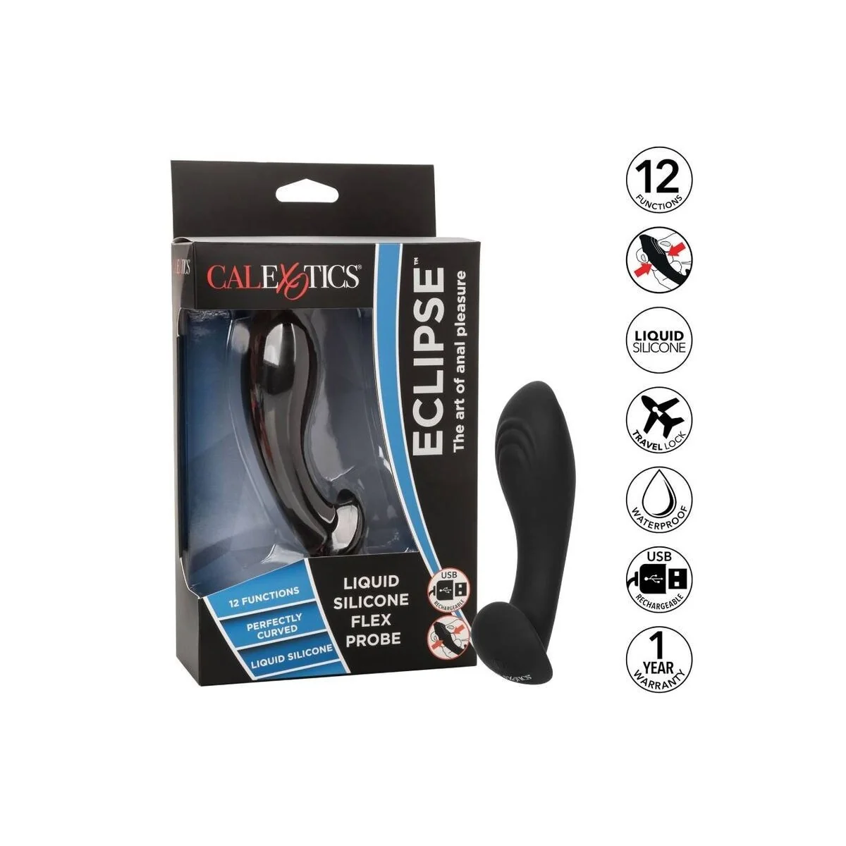 Flüssigsilikon-Flex-Sonde von Calexotics kaufen | Fesselliebe