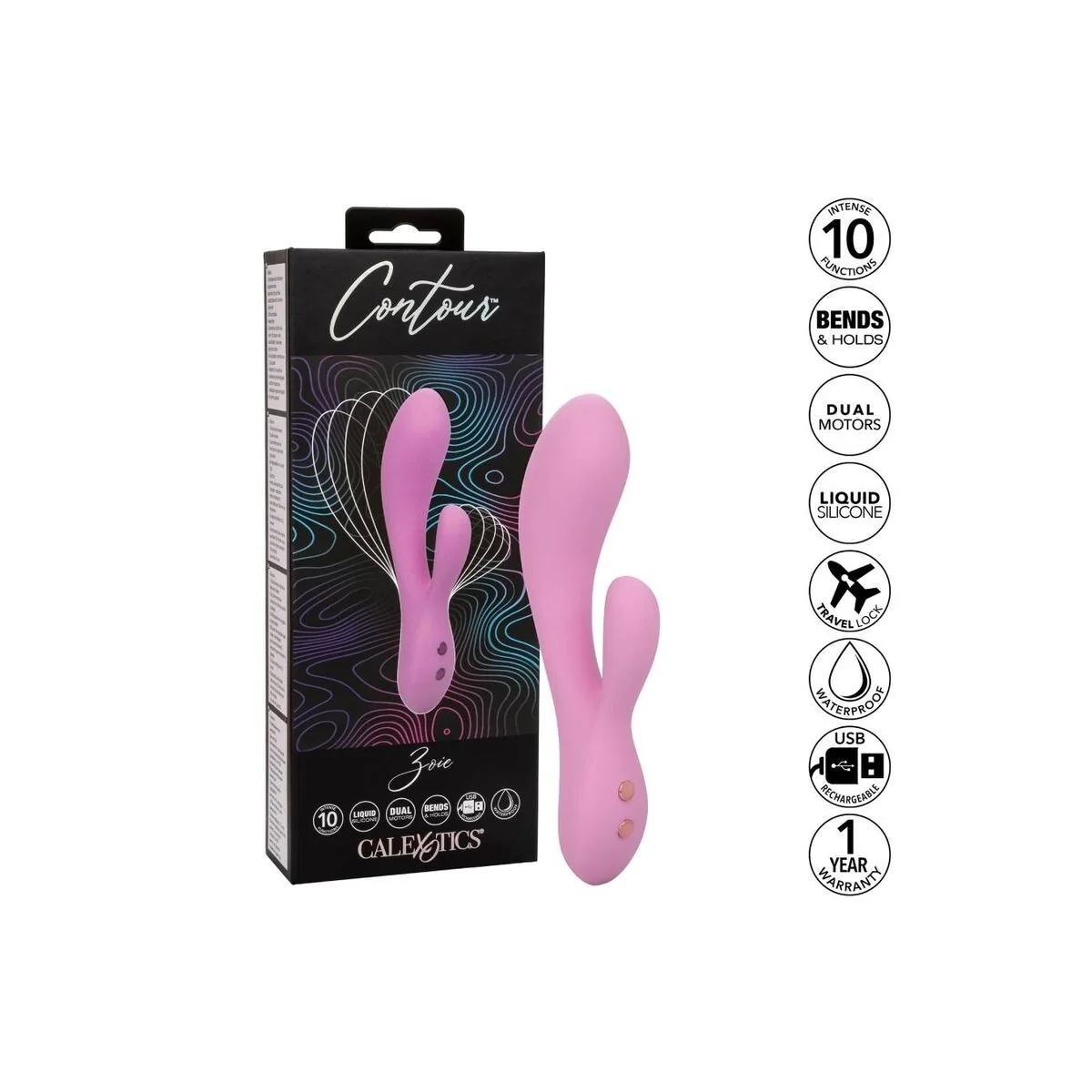 Contour Zoie Rosa von Calexotics kaufen | Fesselliebe