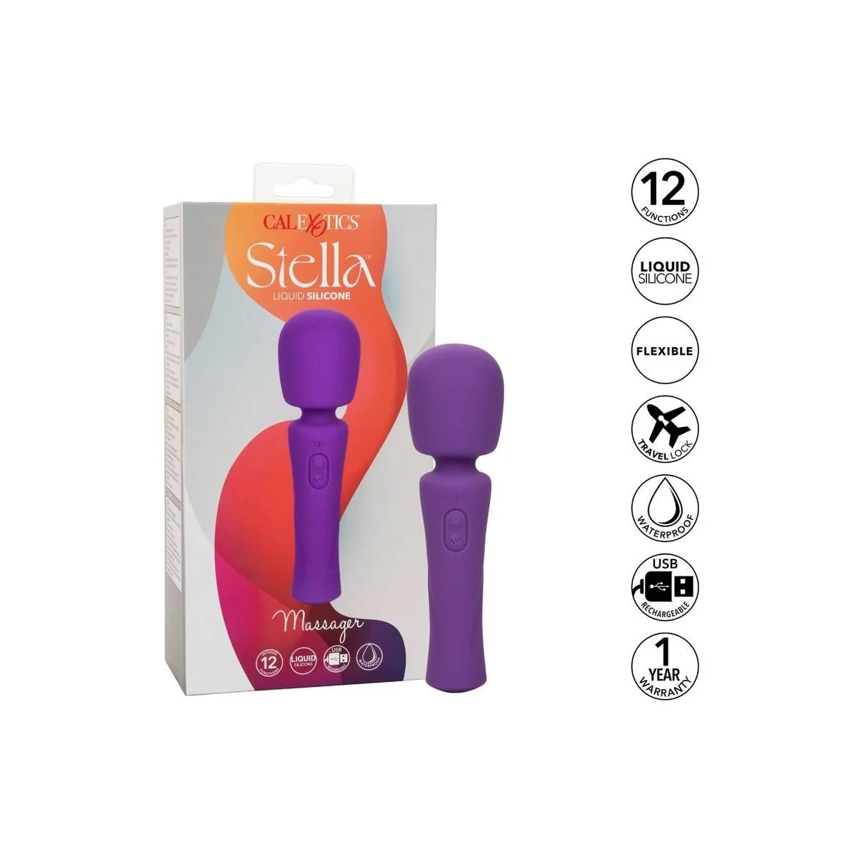 Stella Massager Violett von Calexotics kaufen | Fesselliebe