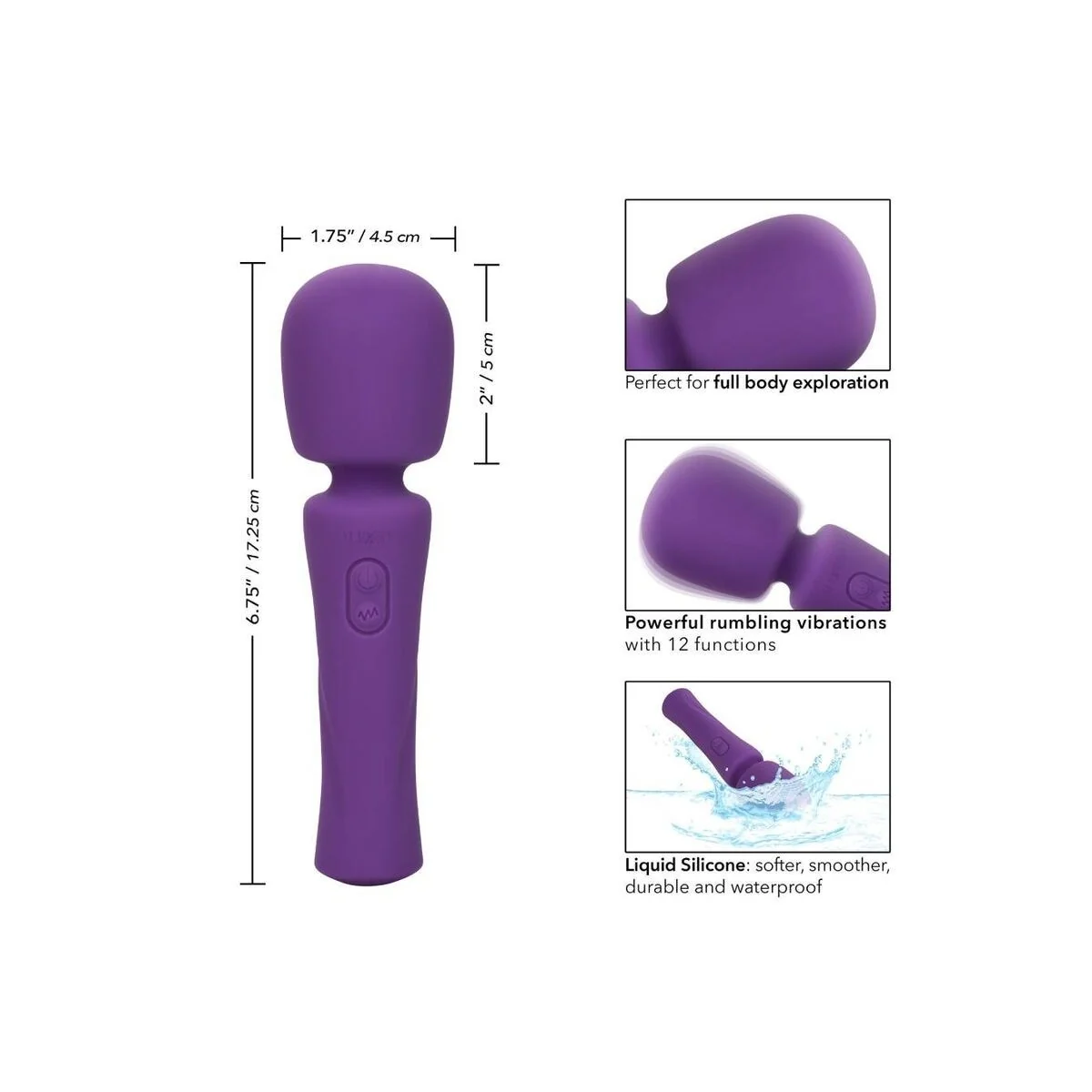 Stella Massager Violett von Calexotics kaufen | Fesselliebe