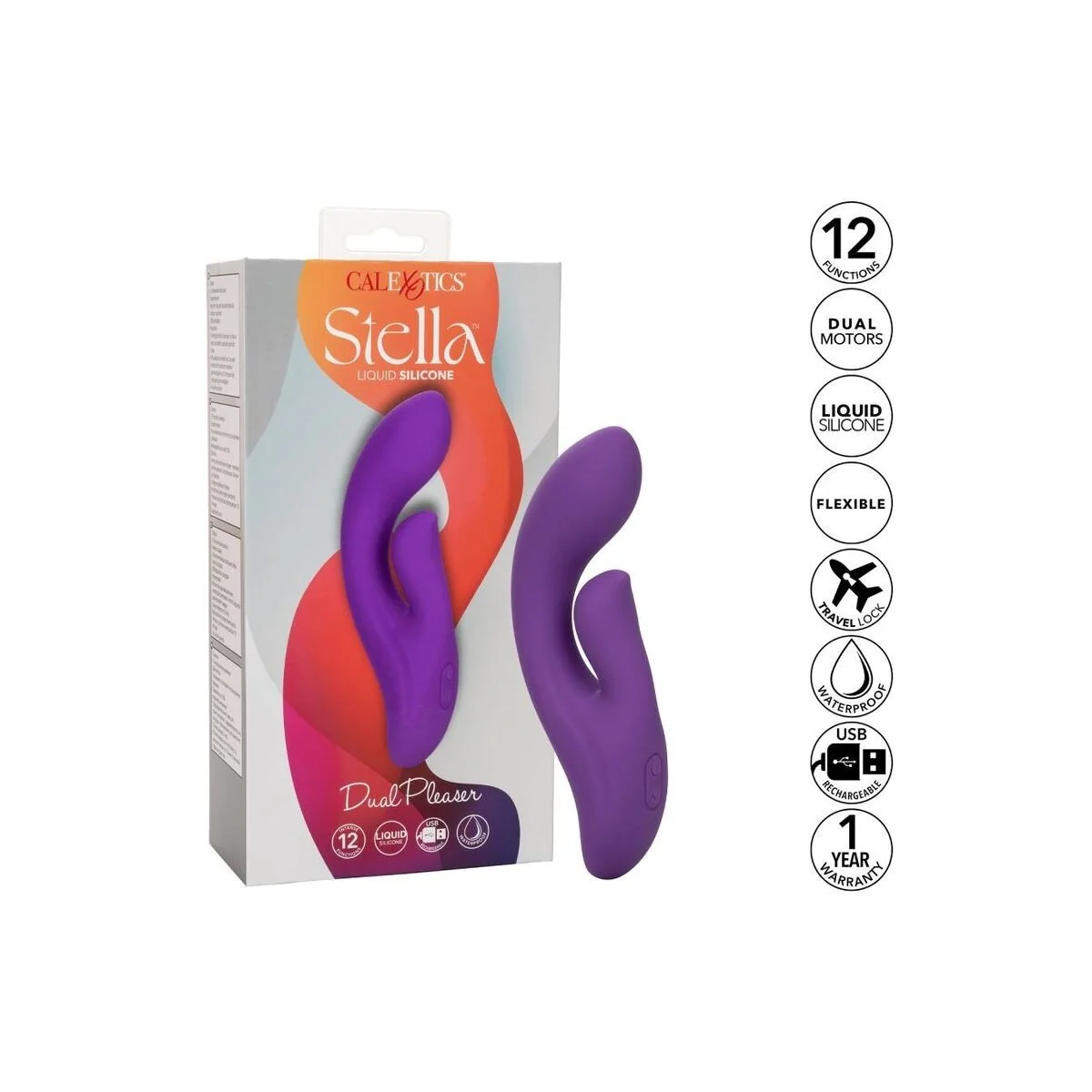 Stella Dual Pleaser Violet von Calexotics kaufen | Fesselliebe