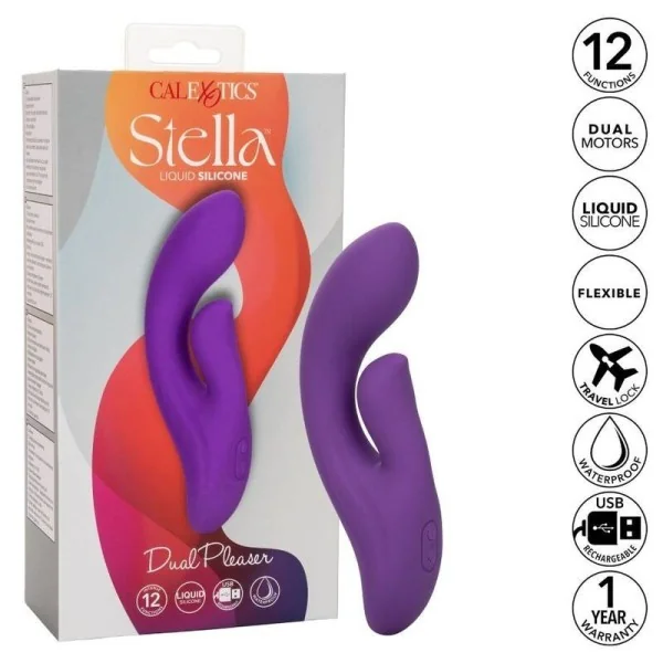 Stella Dual Pleaser Violet von Calexotics kaufen | Fesselliebe