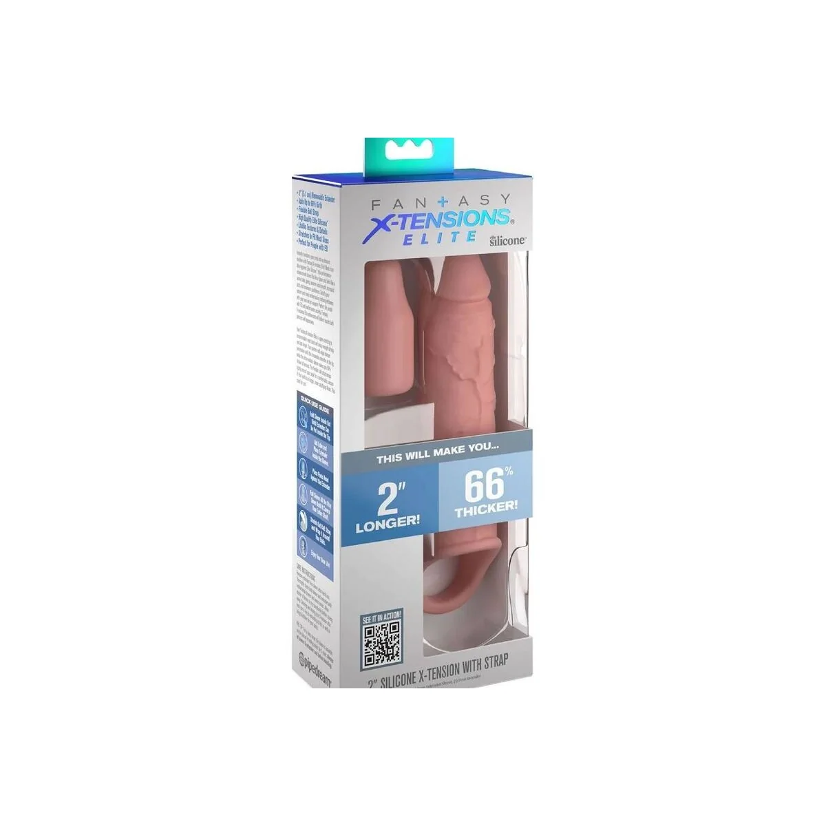 Pipedreams Verlängerung mit Riemen 15,24 cm Beige von Fantasy X-Tensions kaufen | Fesselliebe