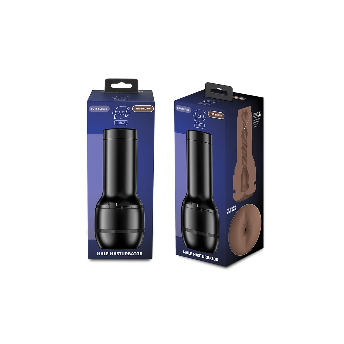 Feel Stroker Generic Butt Masturbator Mittelbraun von Kiiroo kaufen | Fesselliebe