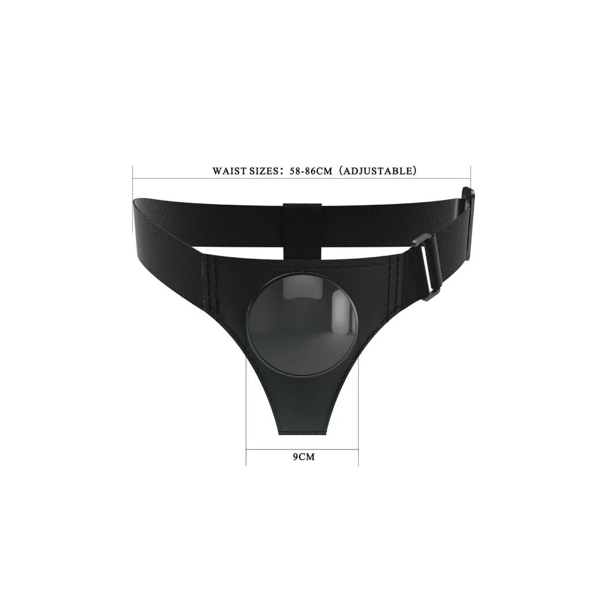 Schwarzes Universalgeschirr von Pretty Love kaufen | Fesselliebe