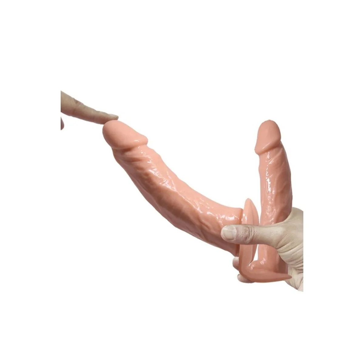 Ultra Leidenschaftlicher Doppelte Dildos mit Harness von Baile Harness Collection kaufen | Fesselliebe