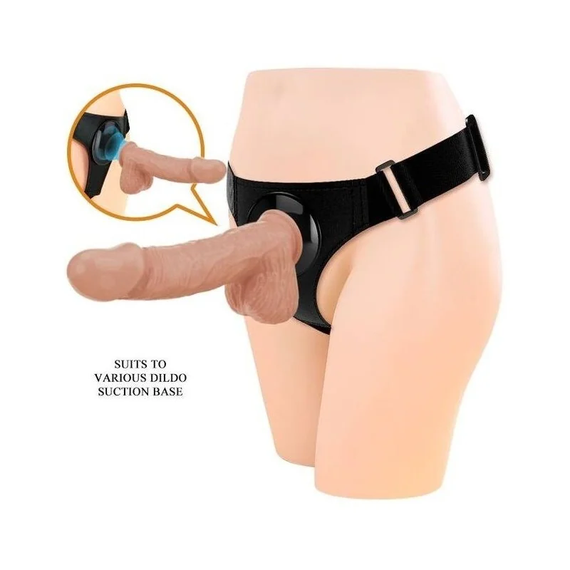 Harness-Hose Universal-Harness mit Dildo Jerry 21.8 cm Natur von Pretty Love kaufen | Fesselliebe 2