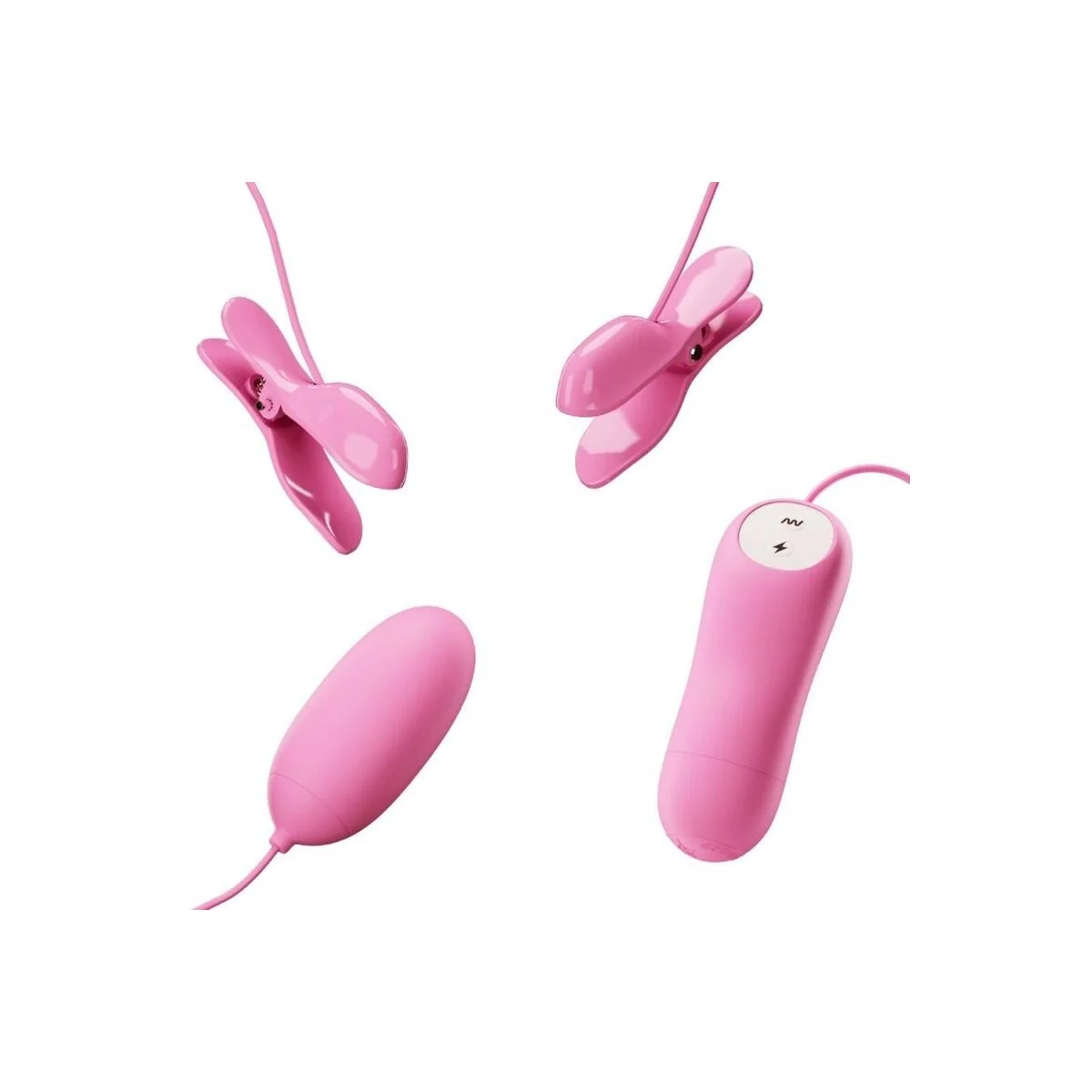 Pinzette mit Vibration und Rosa Eletroschock von Pretty Love kaufen | Fesselliebe