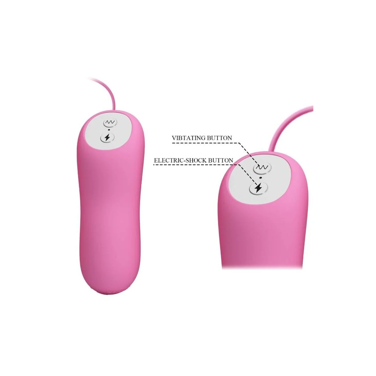 Pinzette mit Vibration und Rosa Eletroschock von Pretty Love kaufen | Fesselliebe