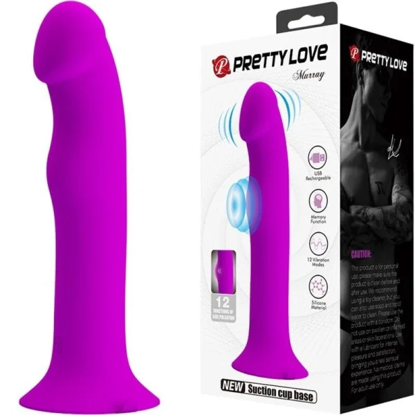 Murray Vibrator und G-Punkt-Stimulator Lila von Pretty Love Flirtation kaufen | Fesselliebe